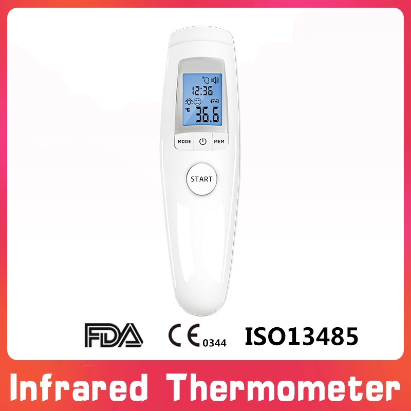 OEM Custom Factory CE (MDR) & FDA Approved Medical Non-Contact Infrared Thermometer