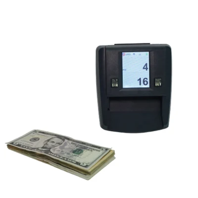 USD, EUR, GBP, CAD, Mxn Mix Nuovo display LCD, rilevatore veloce di banconote nere, buon servizio, rilevatore di denaro contraffatto