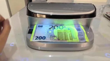 Rilevatore di valuta professionale UV Al-10 LED Rilevatore di denaro contraffatto Rilevatore di banconote portatile